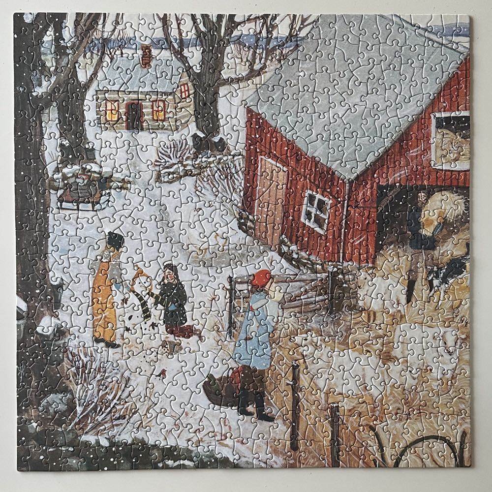 Sugar Snow - New York Puzzle Company puzzle collectible [Barcode 840291702418] - Main Image 3