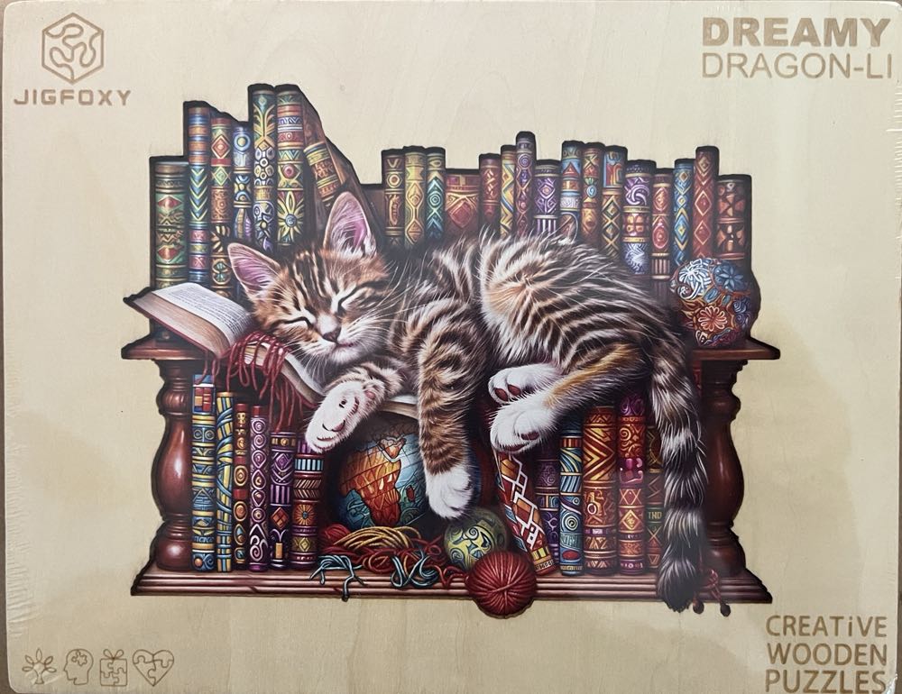 Dreamy Dragon-Li 🔵 - JIGFOXY puzzle collectible - Main Image 3