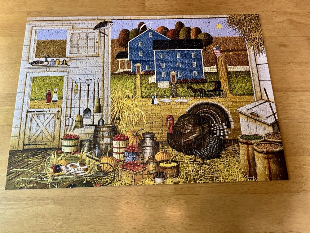 CW - Turkey In The Straw - Buffalo Games & Puzzles puzzle collectible [Barcode 079346037575] - Main Image 2