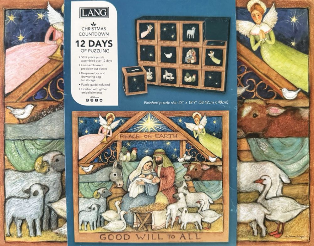 Good Will to All - Lang Companies puzzle collectible [Barcode 726225126942] - Main Image 2