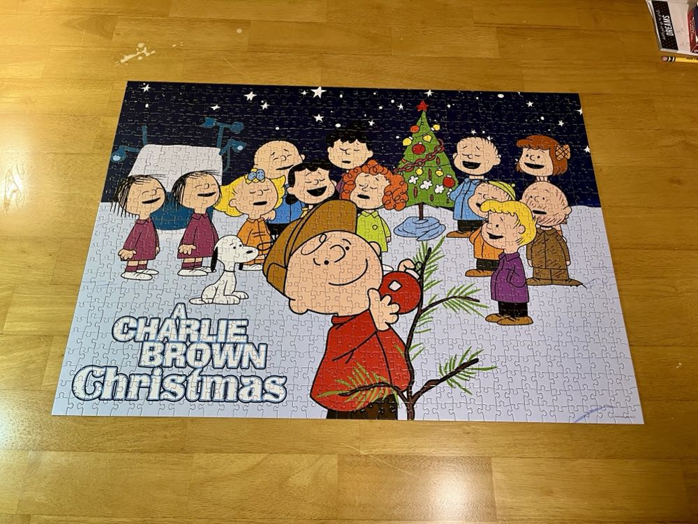 Peanuts - A Charlie Brown Christmas - Aquarius puzzle collectible [Barcode 840391124141] - Main Image 2