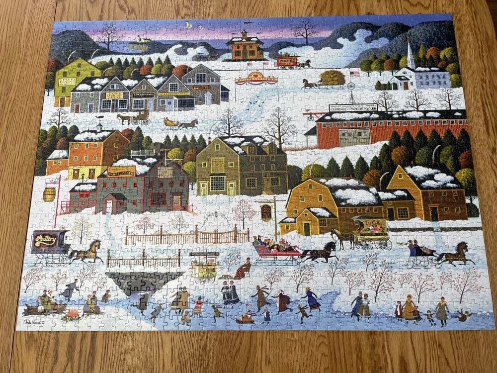 Hickory Haven Canal - Buffalo puzzle collectible [Barcode 079346114917] - Main Image 2