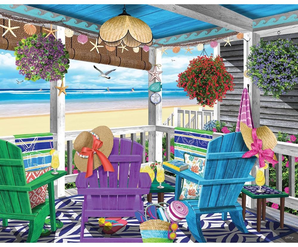 Low Tide - White Mountain puzzle collectible [Barcode 724819268382] - Main Image 2