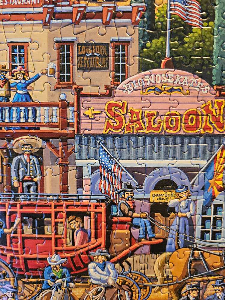 Tombstone - Dowdle By Buffalo puzzle collectible [Barcode 079346128334] - Main Image 3