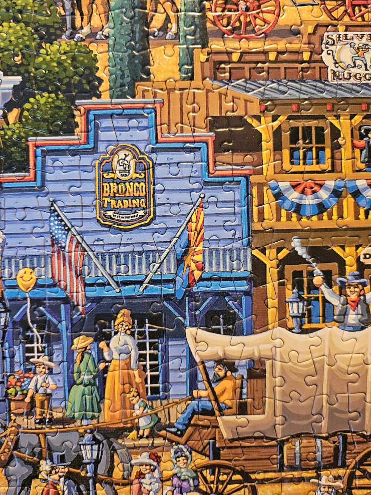 Tombstone - Dowdle By Buffalo puzzle collectible [Barcode 079346128334] - Main Image 4