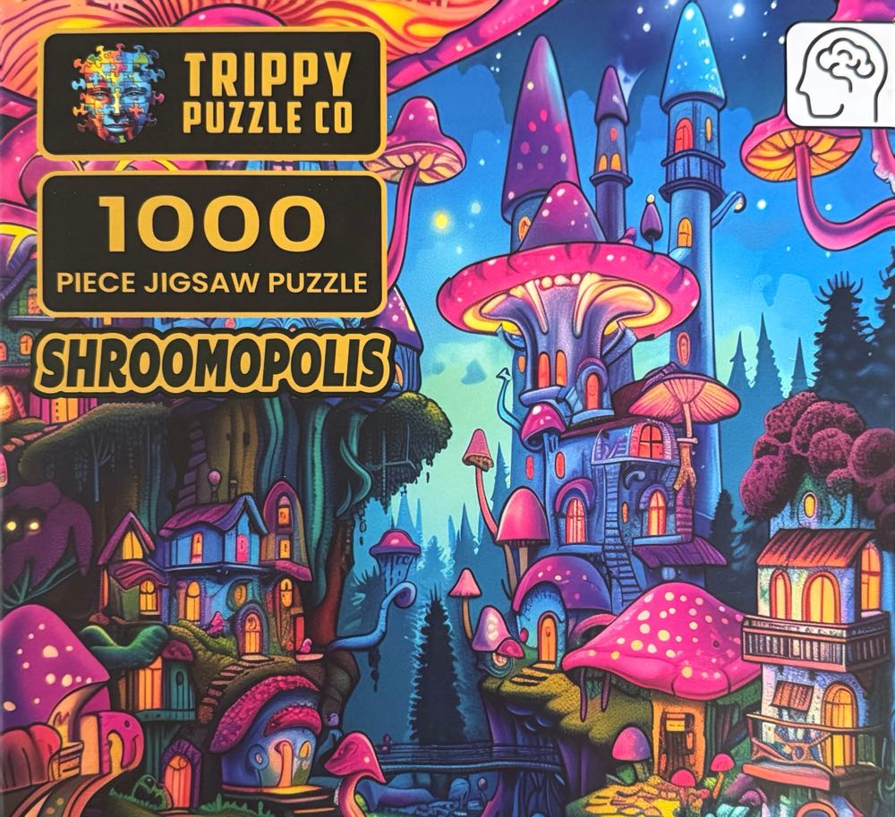 Shroomopolis - Trippy Puzzle puzzle collectible [Barcode 699838799967] - Main Image 2
