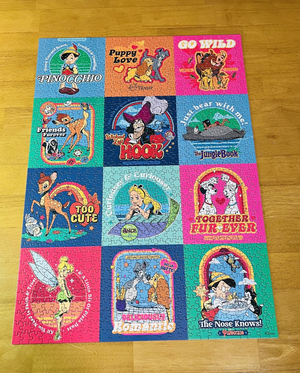 Disney Storybook Squares - Ceaco puzzle collectible [Barcode 021081334167] - Main Image 2