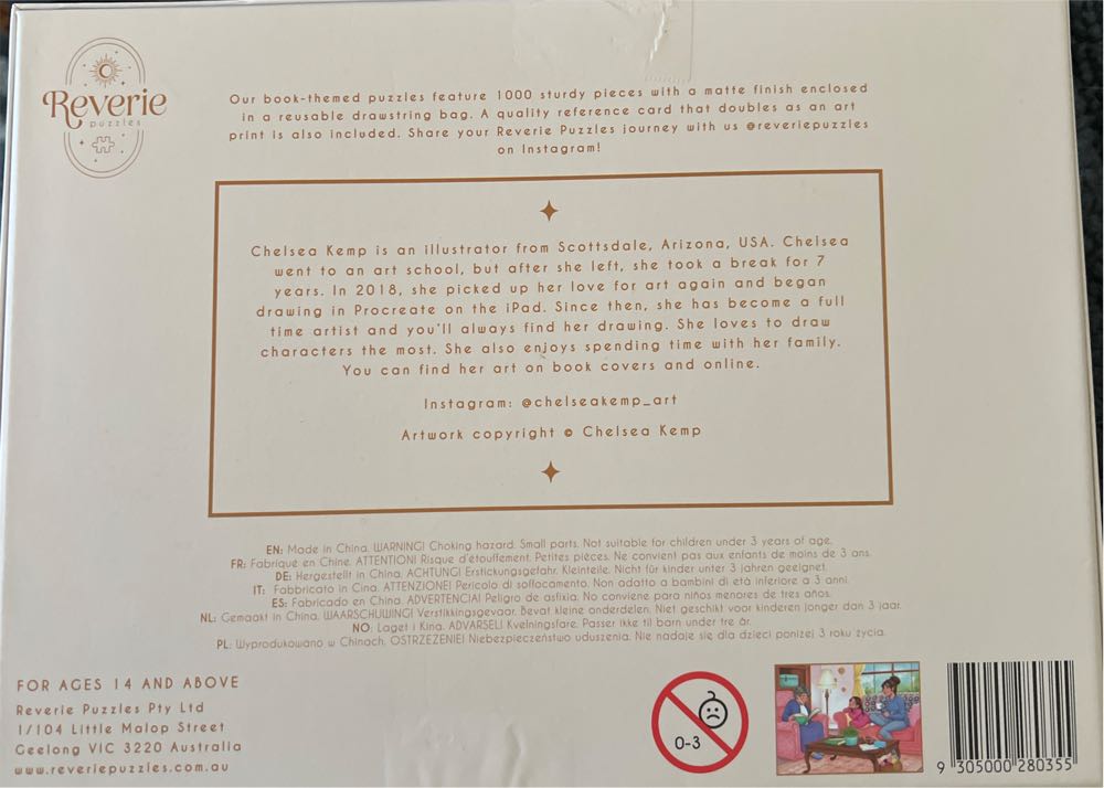 Generations Of Stories - Reverie puzzle collectible [Barcode 9305000280355] - Main Image 2