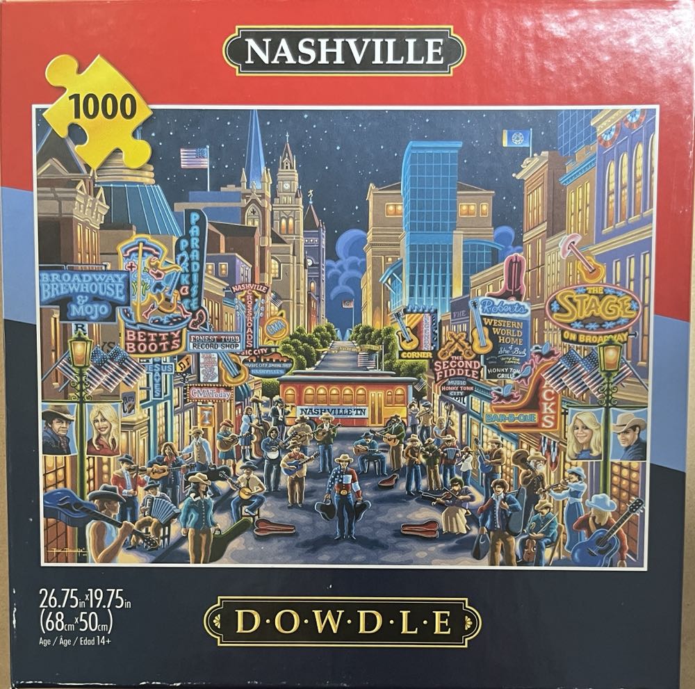 Nashville - Buffalo 🇺🇸 puzzle collectible [Barcode 079346128341] - Main Image 2