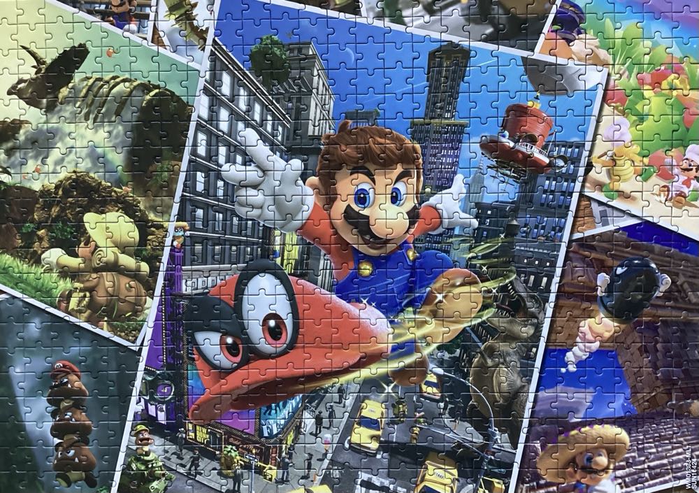 Super Mario Odyssey - Winning Moves puzzle collectible [Barcode 4035576011316] - Main Image 2