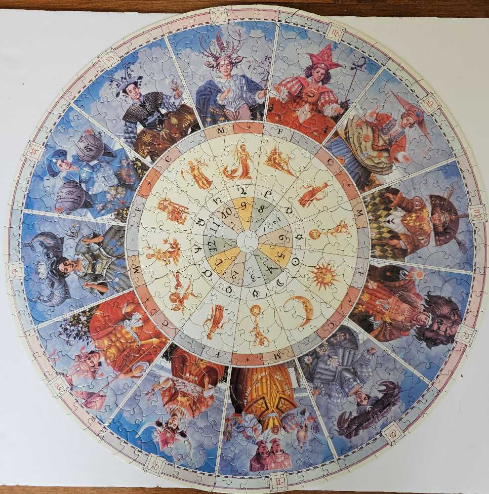 The Zodiac Sign - Circles puzzles puzzle collectible [Barcode 2096857972520] - Main Image 2