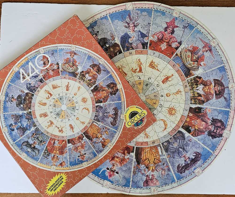 The Zodiac Sign - Circles puzzles puzzle collectible [Barcode 2096857972520] - Main Image 3
