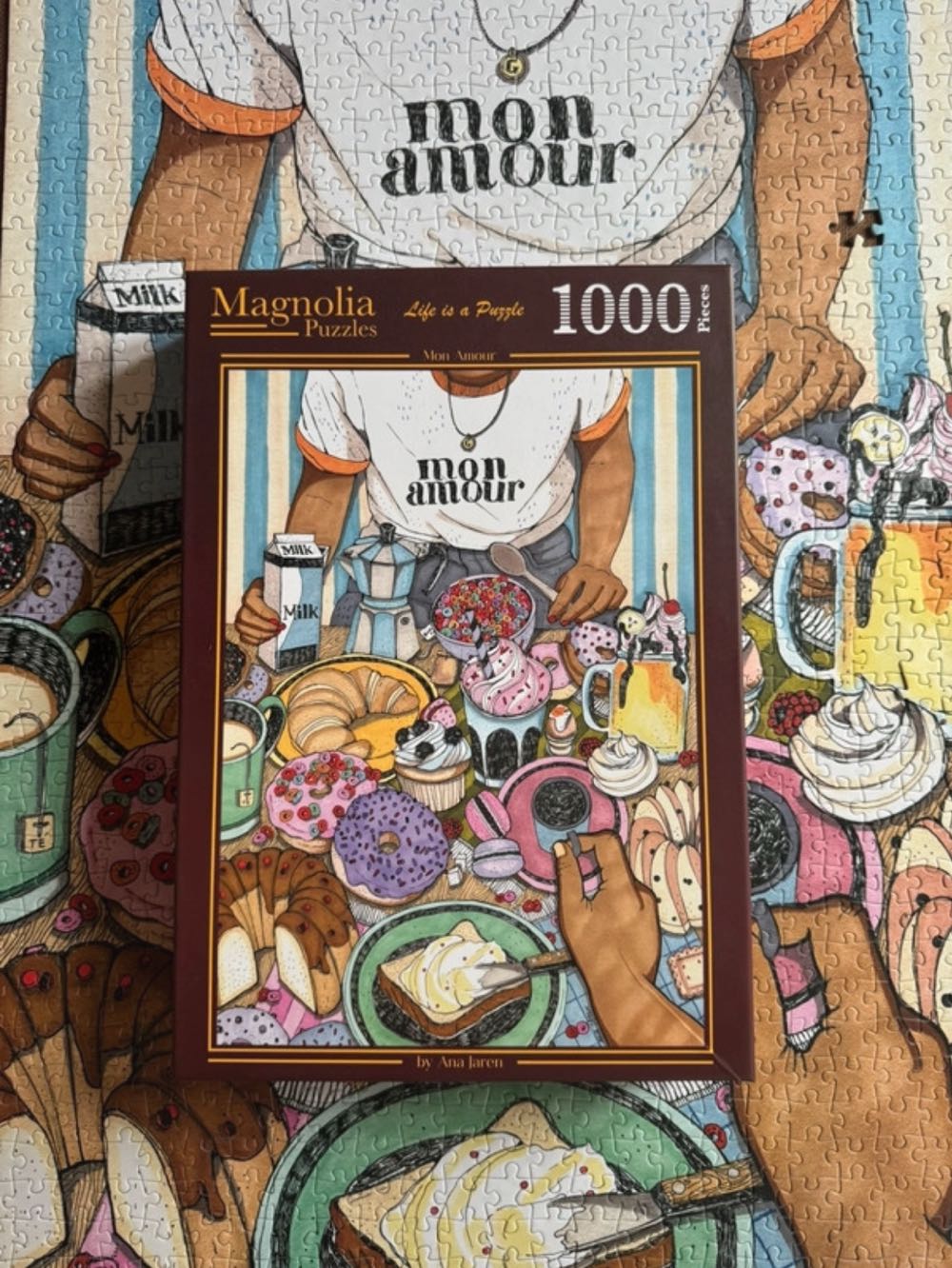 Mon Amour - Magnolia puzzle collectible [Barcode 8684595060728] - Main Image 4