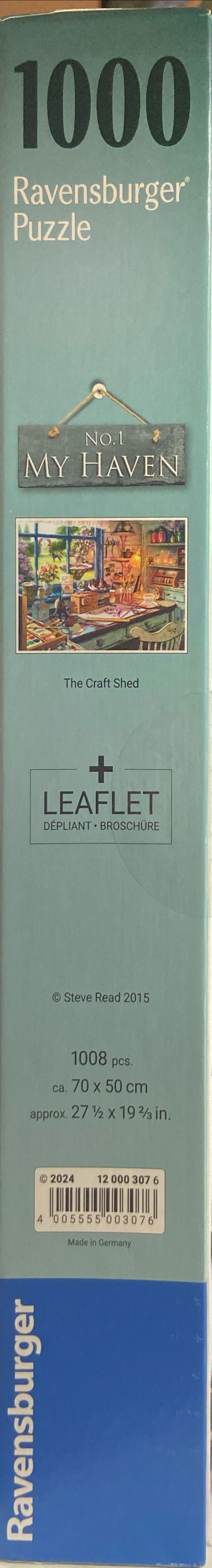 My Haven No: 1 - The Craft Shed - Ravensburger puzzle collectible [Barcode 4005555003076] - Main Image 2