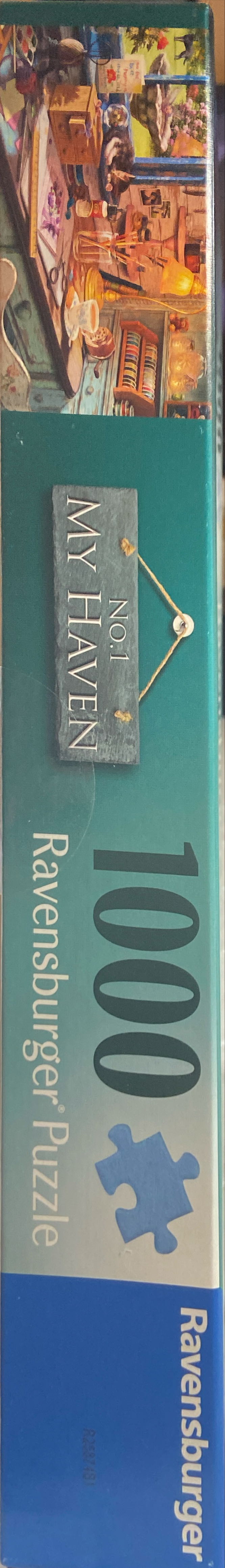 My Haven No: 1 - The Craft Shed - Ravensburger puzzle collectible [Barcode 4005555003076] - Main Image 3