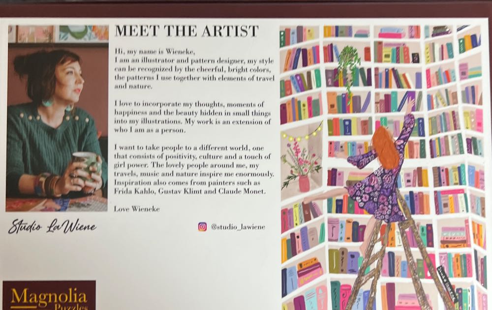 Books Are My Friend - Magnolia puzzle collectible [Barcode 8684595060186] - Main Image 3