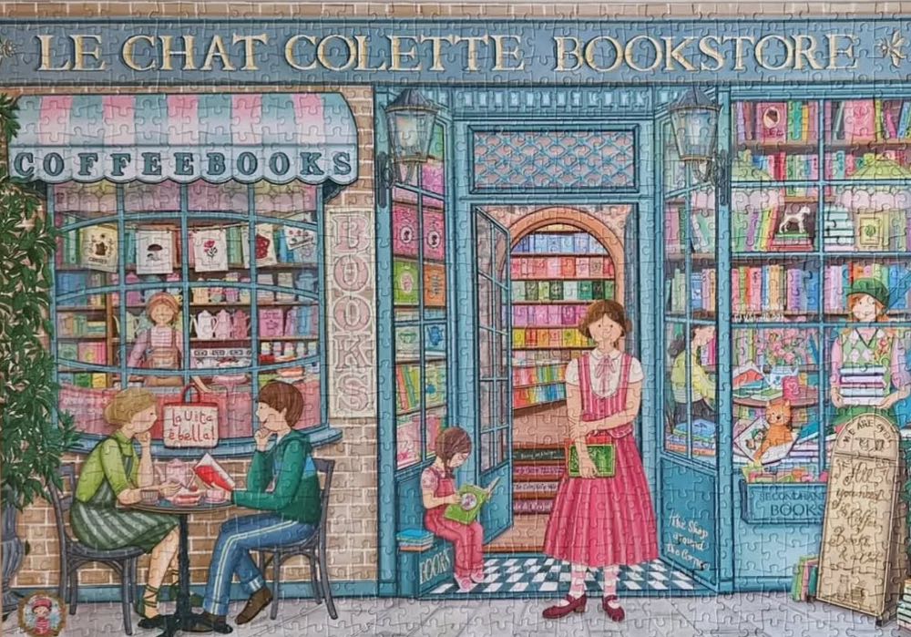 Bookstore Le Chat Colette - Magnolia puzzle collectible [Barcode 8684595060353] - Main Image 3