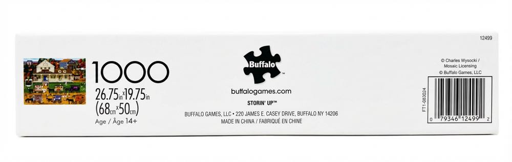 STORIN’ UP  - Buffalo puzzle collectible [Barcode 079346124992] - Main Image 3