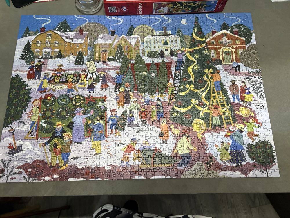 Christmas Tree Festival - Alipson puzzle collectible [Barcode 3770001501185] - Main Image 2