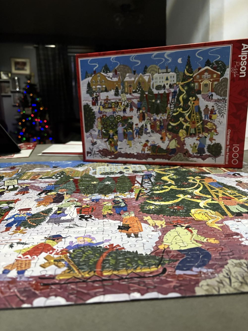 Christmas Tree Festival - Alipson puzzle collectible [Barcode 3770001501185] - Main Image 3