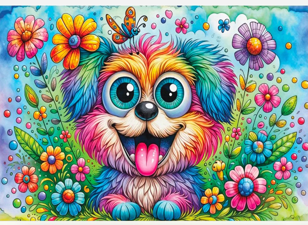 Paw-Sitive Vibes - Delfy puzzle collectible - Main Image 2