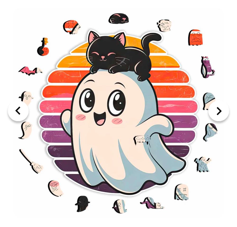 Spooky Cat - Puzzles Up puzzle collectible - Main Image 2