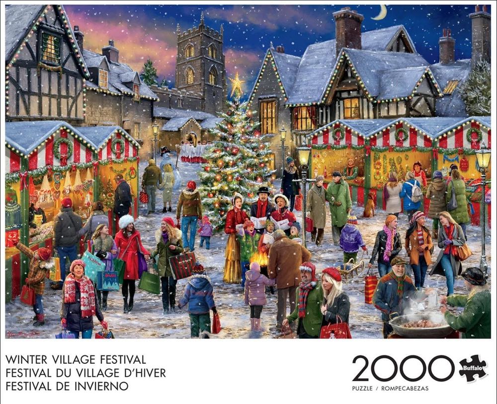 Winter Village Festival - Buffalo 🇺🇸 puzzle collectible [Barcode 079346021642] - Main Image 2