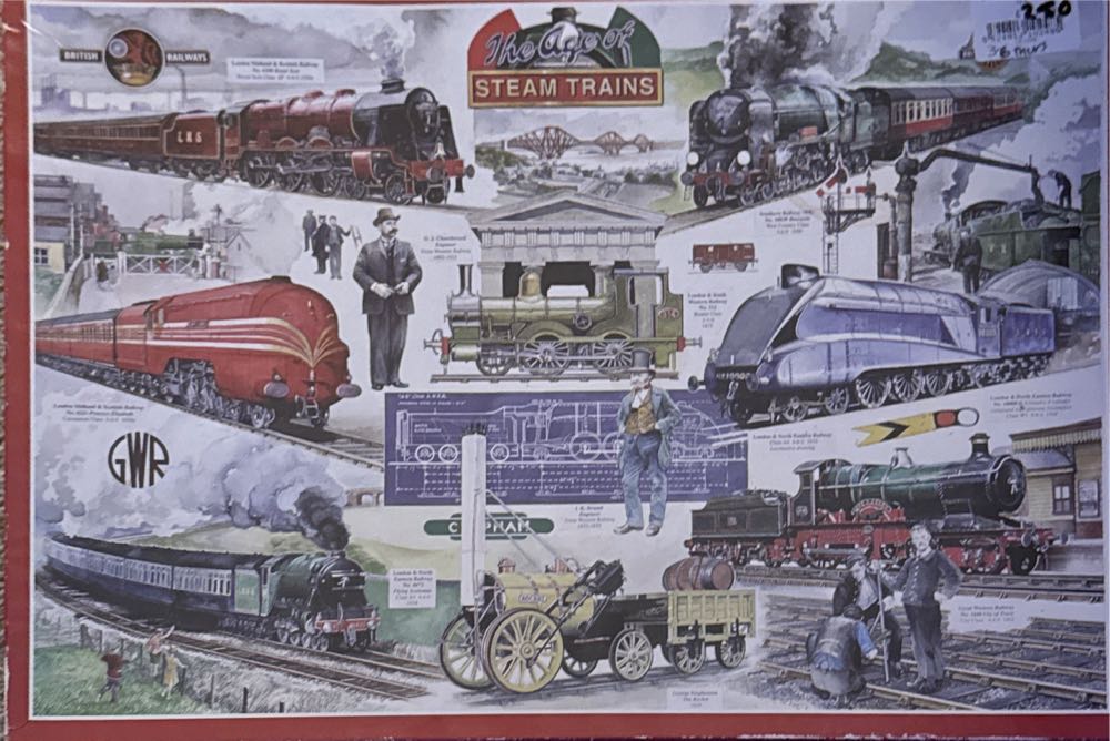 Nicolas Trudgian: The Roundhouse Collection Union Pacific 4-8-8-4 Big Boy Puzzle