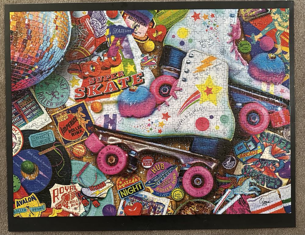 Skate Night SILVER SELECT - Buffalo Games puzzle collectible [Barcode 079346125166] - Main Image 3