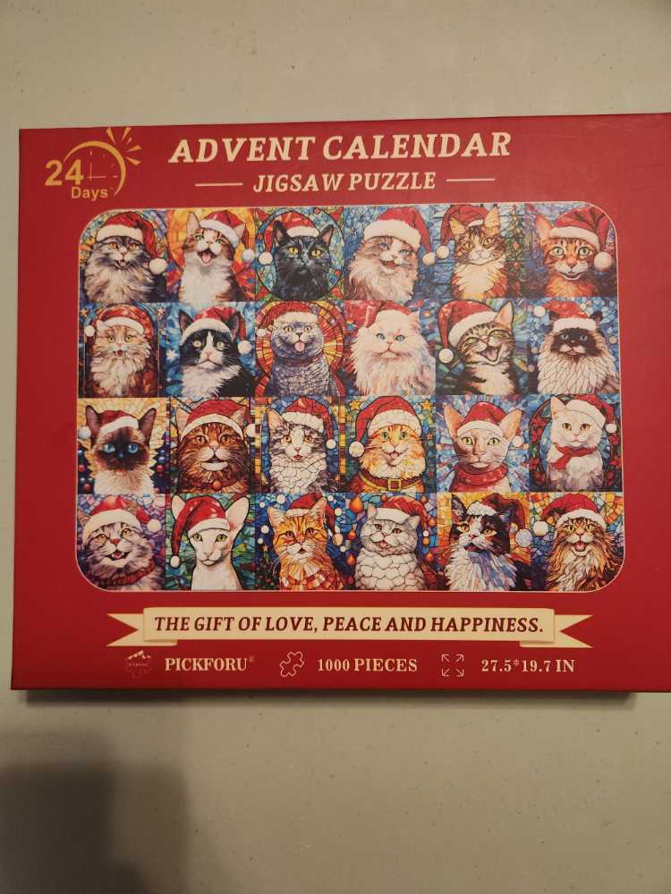 Happy Christmas Cats - Pickforu puzzle collectible - Main Image 1