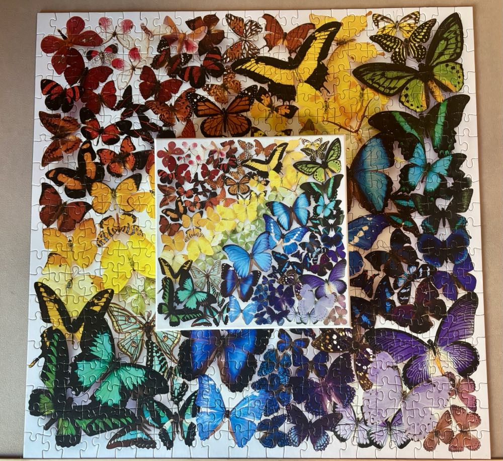 Butterflies - Galison puzzle collectible [Barcode 9780735362567] - Main Image 4