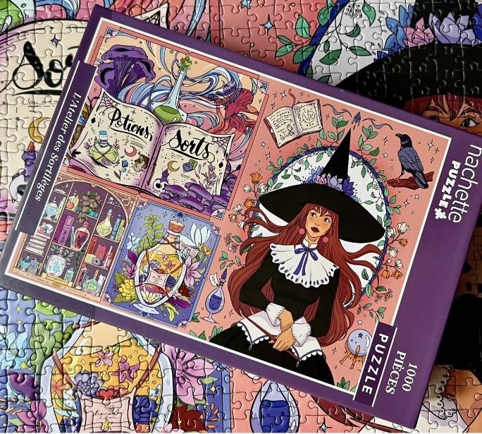 L’atelier Des Sortilèges - Hachette puzzle collectible [Barcode 3663384100208] - Main Image 4