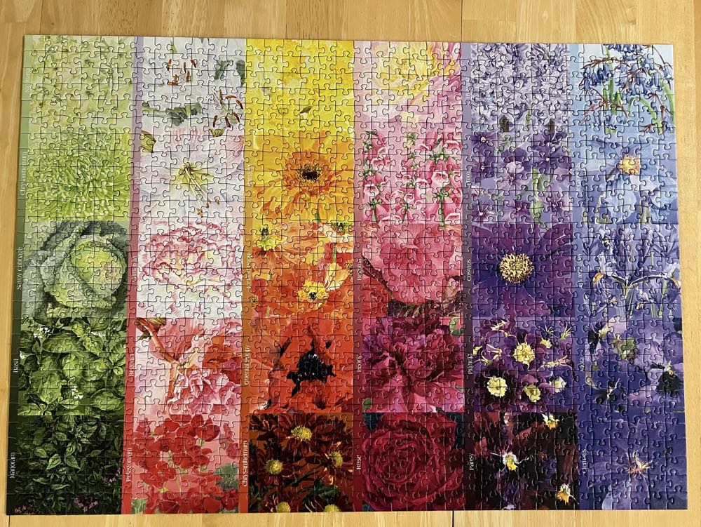 The Gardener’s Palette - Ravensburger puzzle collectible [Barcode 4005555003359] - Main Image 2