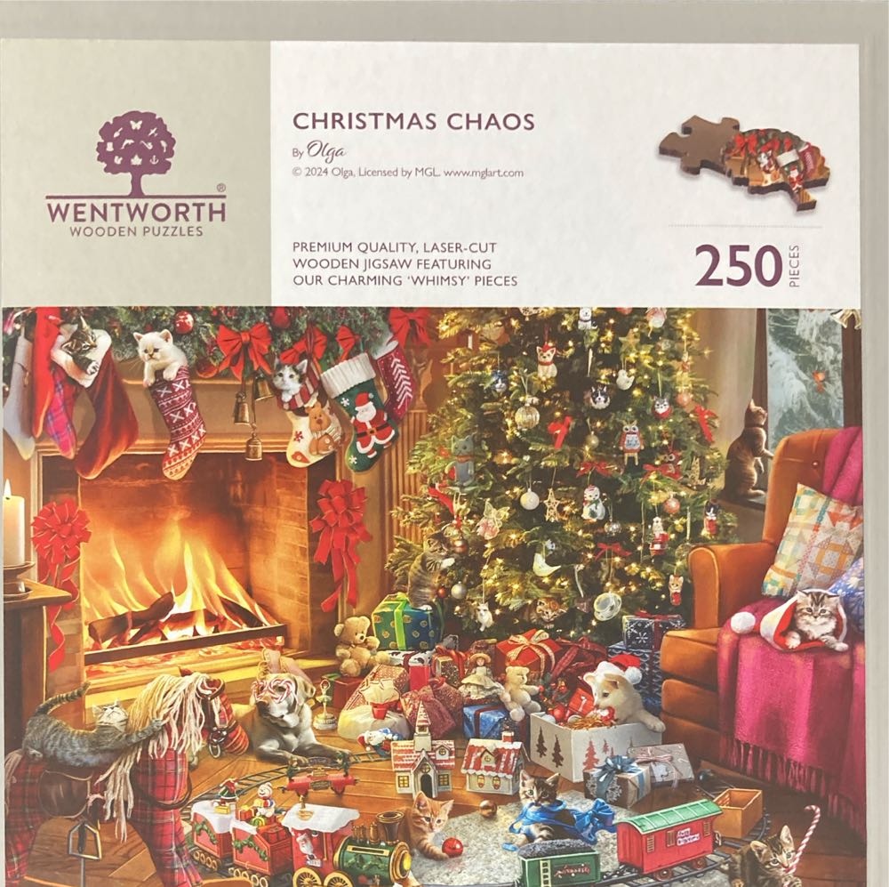Christmas Chaos - Wentworth Wooden Puzzles puzzle collectible [Barcode 6050265408220] - Main Image 2