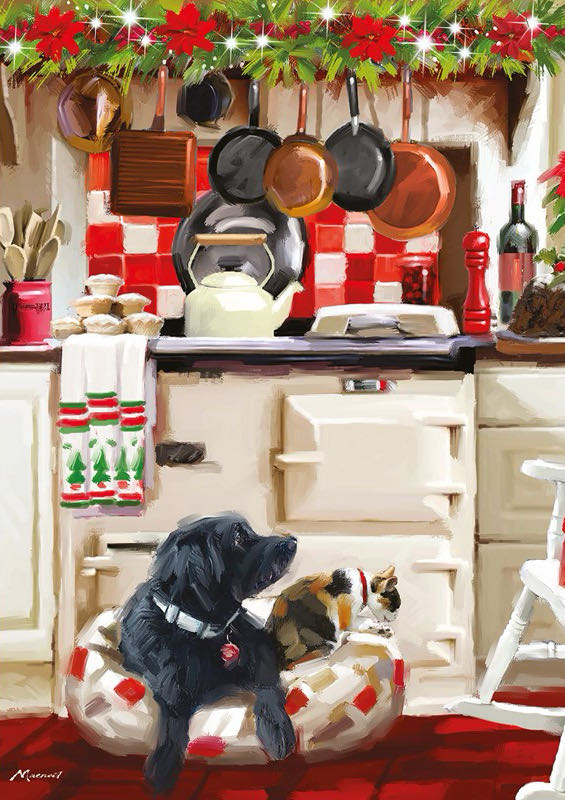 Christmas Kitchen  🟦 - Otter House puzzle collectible [Barcode 5017680058028] - Main Image 2