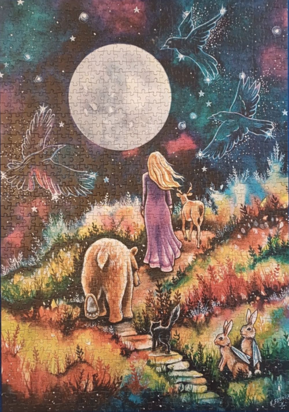 Follow Your Path - Magnolia Puzzles puzzle collectible [Barcode 8684595060155] - Main Image 3