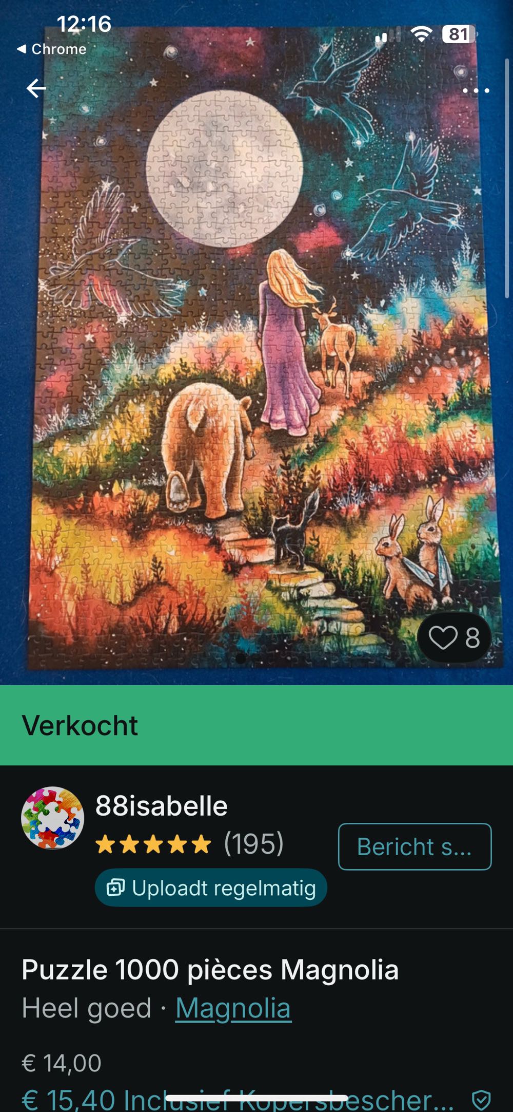 Follow Your Path - Magnolia Puzzles puzzle collectible [Barcode 8684595060155] - Main Image 4