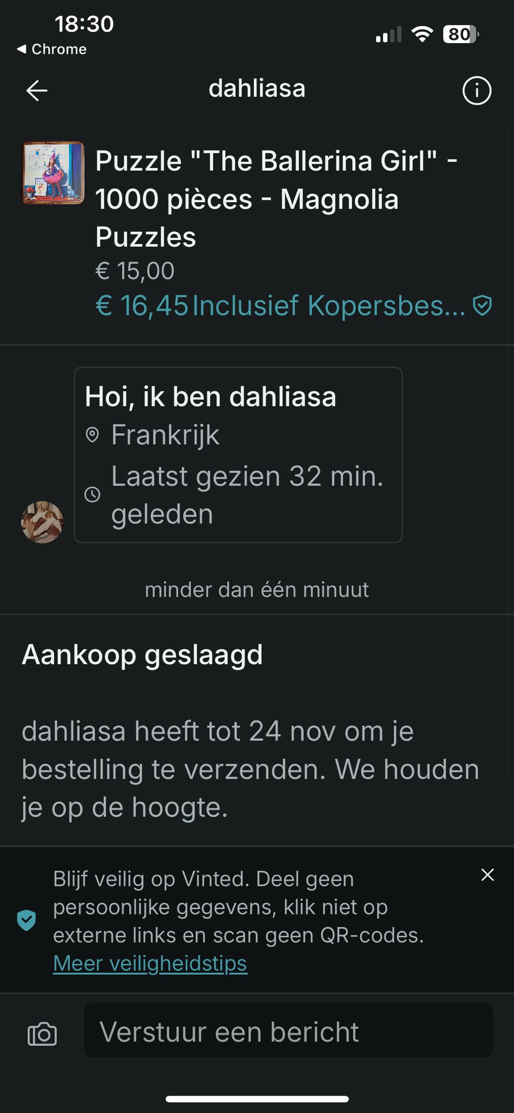 The Ballerina Girl - Magnolia puzzle collectible [Barcode 8684595060773] - Main Image 4