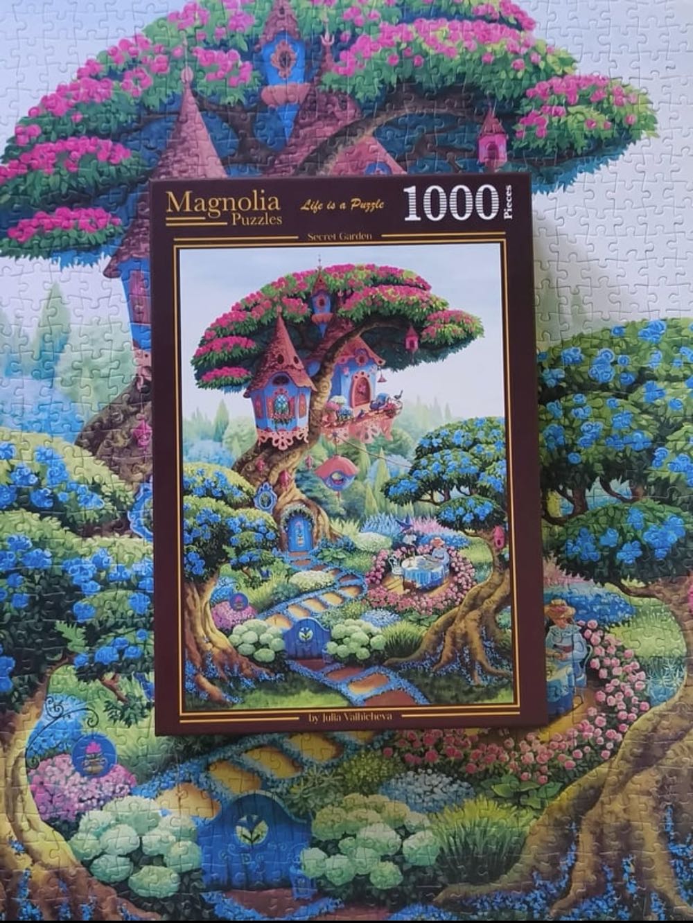 Secret Garden - Magnolia puzzle collectible [Barcode 8684595060315] - Main Image 4