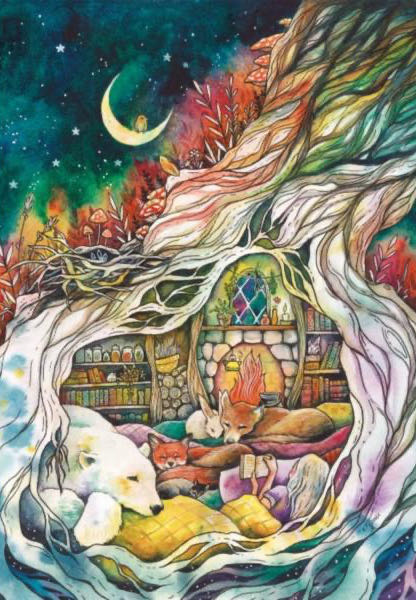 Restful Earth - Magnolia Puzzles puzzle collectible [Barcode 8684595060148] - Main Image 2