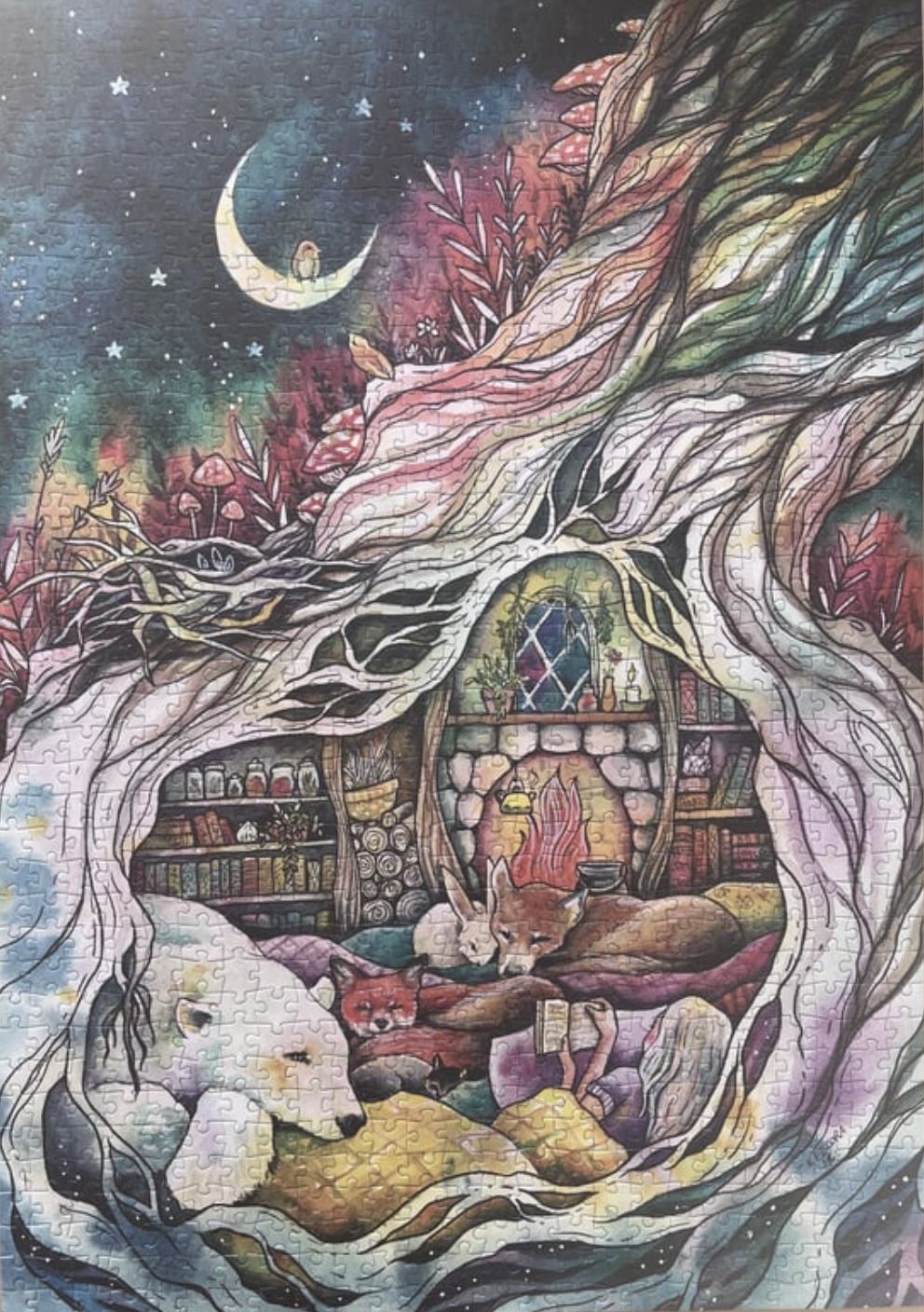 Restful Earth - Magnolia Puzzles puzzle collectible [Barcode 8684595060148] - Main Image 3