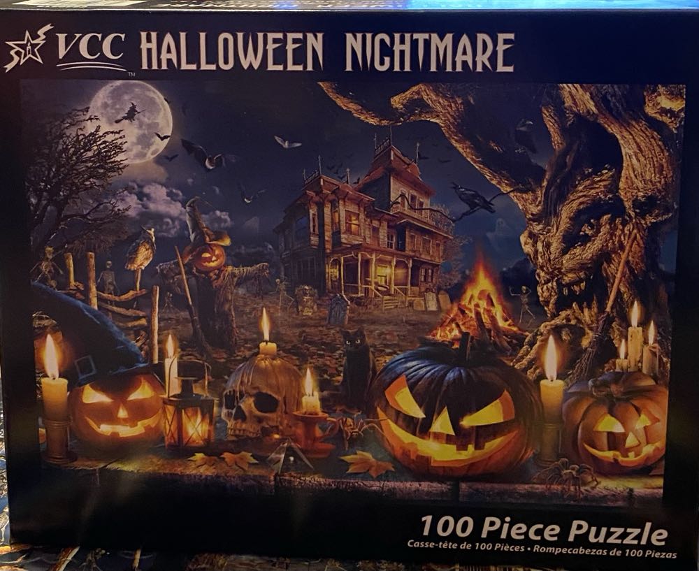 Halloween Nightmare - Vermont Christmas puzzle collectible [Barcode 819273025210] - Main Image 2