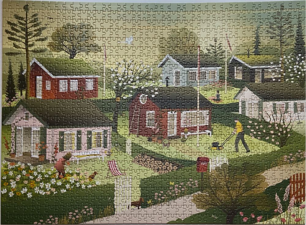 Small Houses - Vissevasse puzzle collectible [Barcode 5713138002796] - Main Image 2