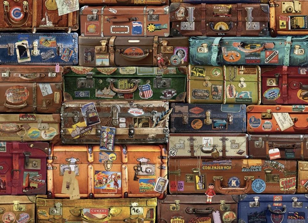 Luggage - Cobble Hill puzzle collectible [Barcode 625012400732] - Main Image 2