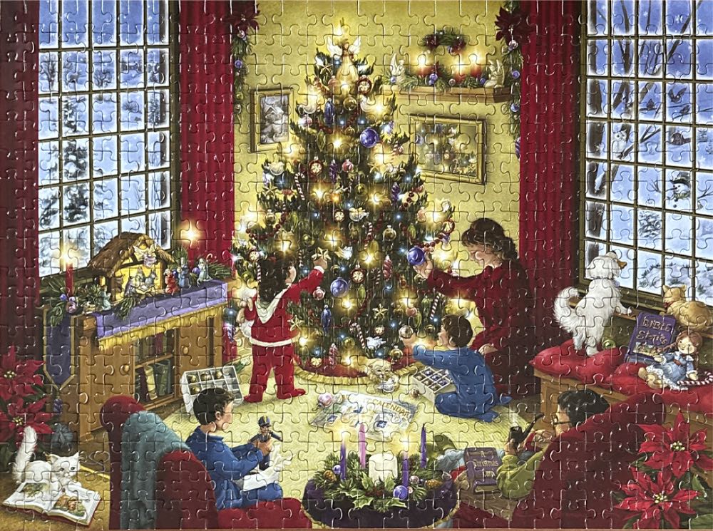 Christmas At Home - Milagros puzzle collectible [Barcode 886083101885] - Main Image 2