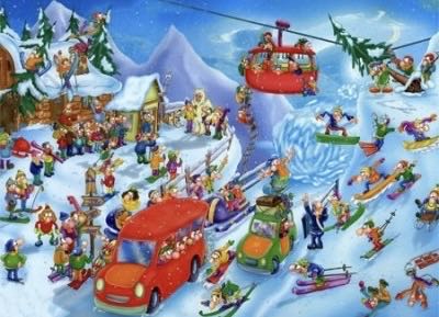 Winter 📍🟦🇨🇦 - D-TOYS puzzle collectible [Barcode 067233000856] - Main Image 2