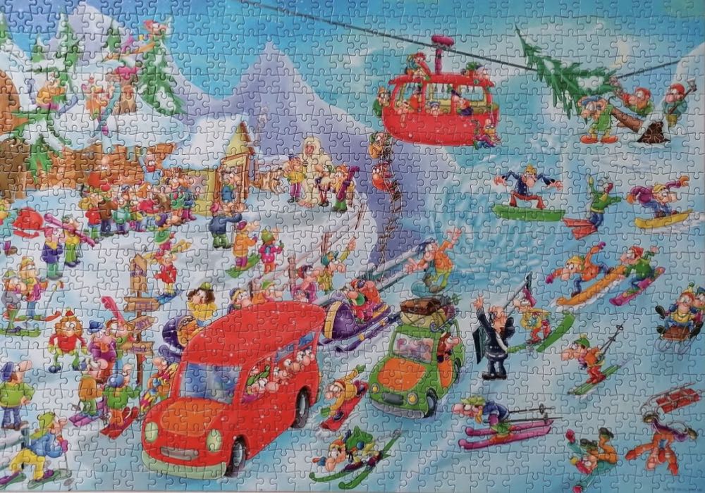 Winter 📍🟦🇨🇦 - D-TOYS puzzle collectible [Barcode 067233000856] - Main Image 3