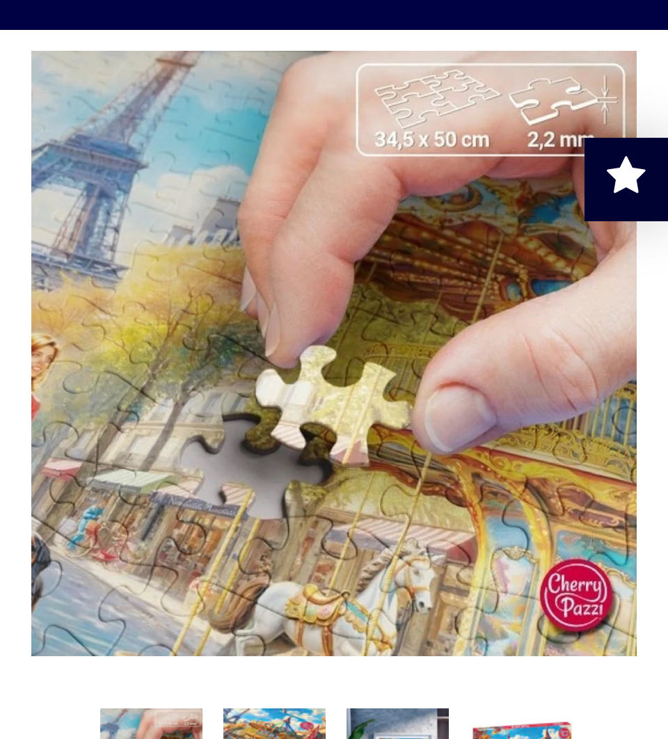 Paris Day Out - Cherry Pazzi puzzle collectible [Barcode 5903728720210] - Main Image 2