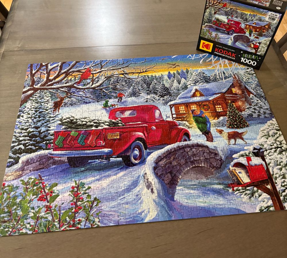 Greeting Grandpa - Kodak RoseArt puzzle collectible [Barcode 4895145425339] - Main Image 3