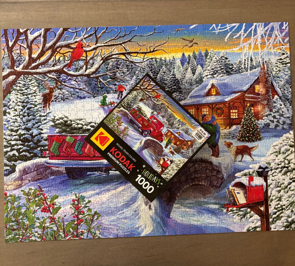 Greeting Grandpa - Kodak RoseArt puzzle collectible [Barcode 4895145425339] - Main Image 4